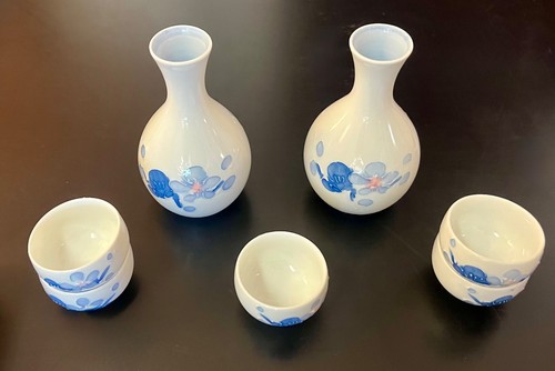 Japanese arita ware sake - japanese,